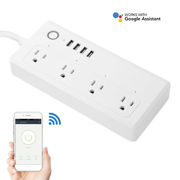 Smart Plug, High Sensitivity Power Strip, 4-hole Electrical Appliances For Home School Laptops Factory Apartment Lights Smart Phone Office
