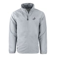 thumbnail image 2 of Men's Cutter & Buck Gray Los Angeles Dodgers Charter Eco Recycled Full-Zip Hoodie Jacket, 2 of 3