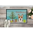 thumbnail image 2 of Caroline's Treasures BB1626JMAT Christmas Tree and Red Corgi Door Mat, Indoor Rug or Outdoor Welcome Mat 24x36 Doormat ,, 2 of 4
