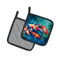 thumbnail image 2 of Koi Fish Pair of Pot Holders 7.5 in x 7.5 in, 2 of 5