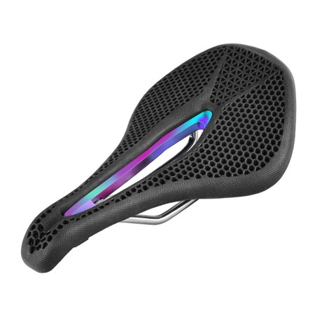 MaxFUH Honeycomb Cushion Hollow Out Bicycle Seat Bench Breathable Lightweight Waterproof Shock Absorption Cycling Accessories