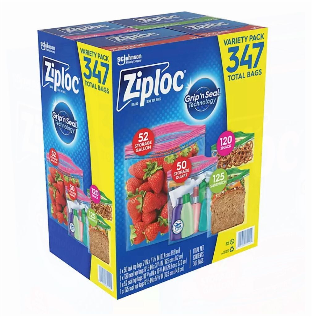 Ziploc Easy Open Bags Variety Pack - Walmart.com