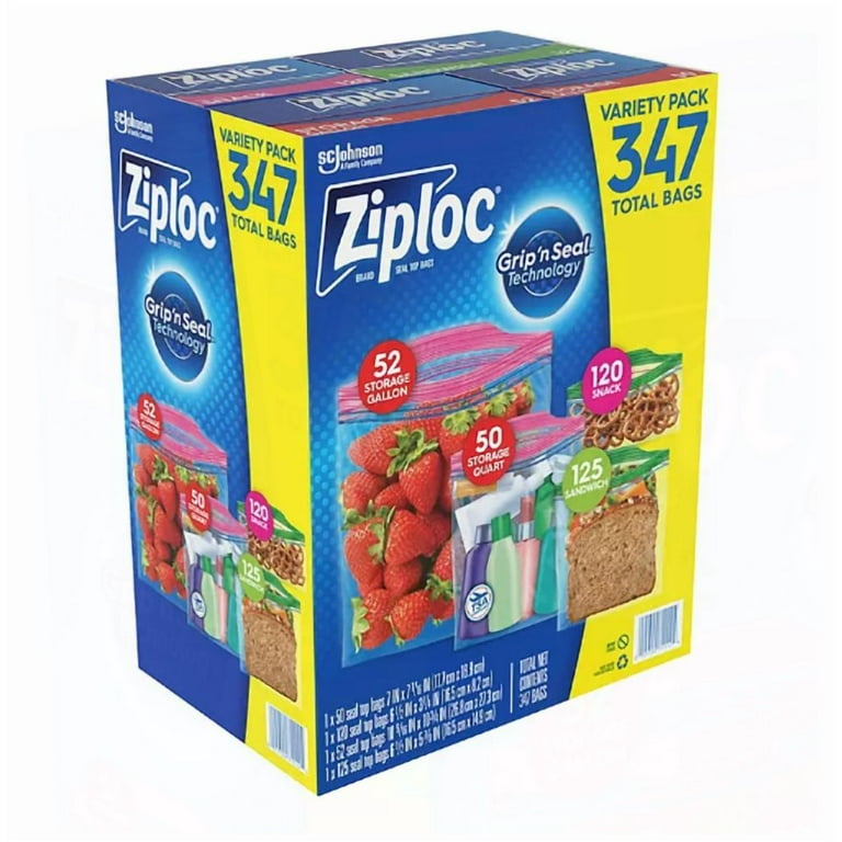 Ziploc Easy Open Bags Variety Pack - Walmart.com
