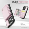 iPhone 13 Pro Max Detachable Wallet Case with Card Holder, PU Leather
