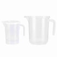 thumbnail image 2 of Taza Medidora Para Hornear, 500 Ml, 1000 Ml, Tazas Medidoras De Plástico Transparente Con Tapa, Accesorios Para Cocinar Y Hornear, 500 Ml, 2 of 7