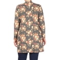 thumbnail image 4 of Women's Lightweight Open Front Long Sleeves Casual Cardigan, 4 of 5