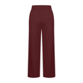 thumbnail image 5 of Wide Leg Pants for Women High Waist Loose Yoga Pants Pull On Flare Trousers Casual Joggers Comfy Long Pants with Pockets, 5 of 6