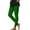 Green#01, variant on Bloomae Yoga Pants for Women Casual Elastic High Waist Tummy Control Athletic Workout Running Pants Stretch Tights Skinny Leggings Dark Green L