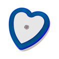 thumbnail image 2 of Light Sensor LED Heart Shaped US Plug-in Night Lamp for Baby Bedroom Living Room, 2 of 8