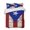 Red, variant on Quilts King Size, Puerto Rican Flag Soft Comforter Bedding Set for Bed, Vintage Geometric Art Wooden Lightweight Quilted Bedspread with Pillow Cover(2 Pieces) for All Season, 96x106 Inch