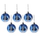 thumbnail image 3 of 24 Piezas Para Navidad 6cm Feliz Christmas Hermosas Accesorio Decorativo Perfecto De Fotografía Azul real, 3 of 9