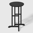 thumbnail image 2 of WestinTrends Outdoor 37" Counter Height HDPE Outdoo Bistro Bar Table, Black, 2 of 7