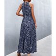 thumbnail image 4 of Vestido Largo Mujer NikouMX con Cuello Halter Estampado Verano S M L XL, 4 of 6