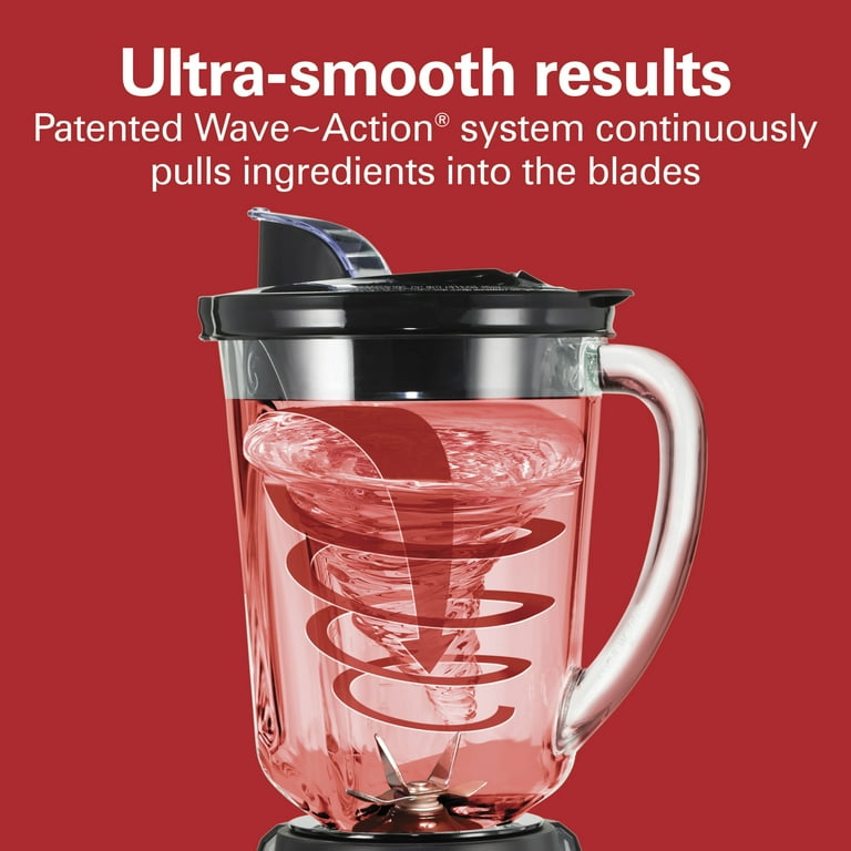Hamilton Beach Wave Action Blender for Kitchen, 48 oz Jar for
