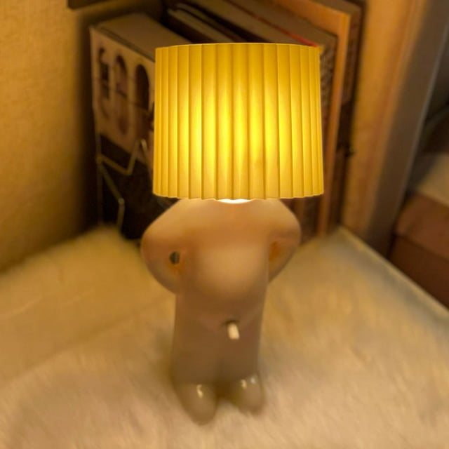 Shy Boy Creative Lamp, Home Decoration, Style Creative Lamp, Bedside Night Light-ZJKDGJKJ