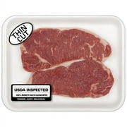 Beef New York Strip Steak Thin Cut 0.61-1.25 lb