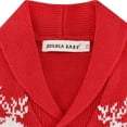 thumbnail image 6 of ZOEREA Toddler Unisex Knit Sweater Baby Button-up Coat Deer Christmas Cardigan Sweater, 6 of 7