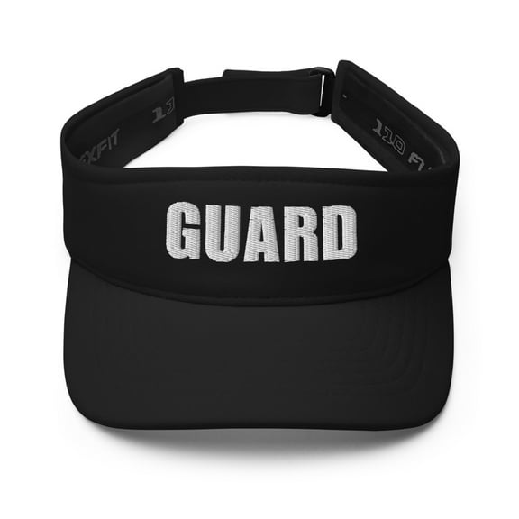 Guard Visor Life Guard Hat (Black)