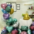 thumbnail image 2 of MesaSe 50Pcs Balloon Decorations Creative Shape Vivid Color Anti-explosion Extra-large Wide Application Heart Balloons Valentine‘s Day Holiday Party Decorations for Home, 2 of 8