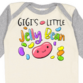 thumbnail image 4 of Inktastic Gigi's Little Jellybean Cute Easter Candy Boys or Girls Long Sleeve Baby Bodysuit, 4 of 5