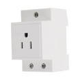 thumbnail image 1 of Din Rail Socket Built In Protective Contact for Earthing Contact Outlet for Dist Gaw Us, 1 of 10