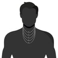 thumbnail image 5 of 10K Yellow Gold 1.5mm Diamond Cut Gourmette Chain with Lobster Clasp - 20 Inch, 5 of 6