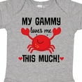 thumbnail image 4 of Inktastic Gammy Loves Me Grandchild Boys or Girls Baby Bodysuit, 4 of 5