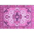 thumbnail image 1 of Ahgly Company Indoor Rectangle Abstract Purple Modern Area Rugs, 2' x 5', 1 of 4