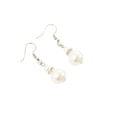 thumbnail image 3 of Pendientes y collar de perlas multicapa de moda, collar de dos piezas, conjunto de perlas de diamantes de aleación, 3 of 6