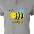 thumbnail image 4 of Inktastic Bee Happy Women's T-Shirt, 4 of 5