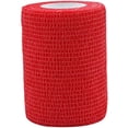 thumbnail image 1 of Woeilo Bandages Élastiques Auto-Adhésifs 6 Rouleaux 7.5cm x 450cm Rouge Application Facile pour Usage Temporel Rouge 450.00X7.50X0.10CM, 1 of 2