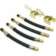 thumbnail image 1 of Set of 4 Tire Valve Extension Flexible Tire Hose Valve 150mm with 2 Brackets, 1 of 5