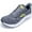 Greygreen, variant on AHUSIR Wide Toe Box Shoes for Men Arch Support Walking Shoes Plantar Fasciitis Orthotic Tennis Sneakers US7-13