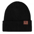 thumbnail image 3 of FZ FANTASTIC ZONE Men & Women Winter Warm Beanie Knit Hat Soft Slouchy Skull Cap with Fleece Lined,Black, 3 of 6
