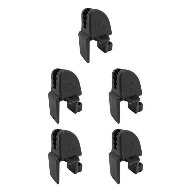 sweethay Clips para guardabarros, tacos impermeables a prueba de herrumbre de nailon duradero, soportes multifuncionales para colgadores de Type5 NO5