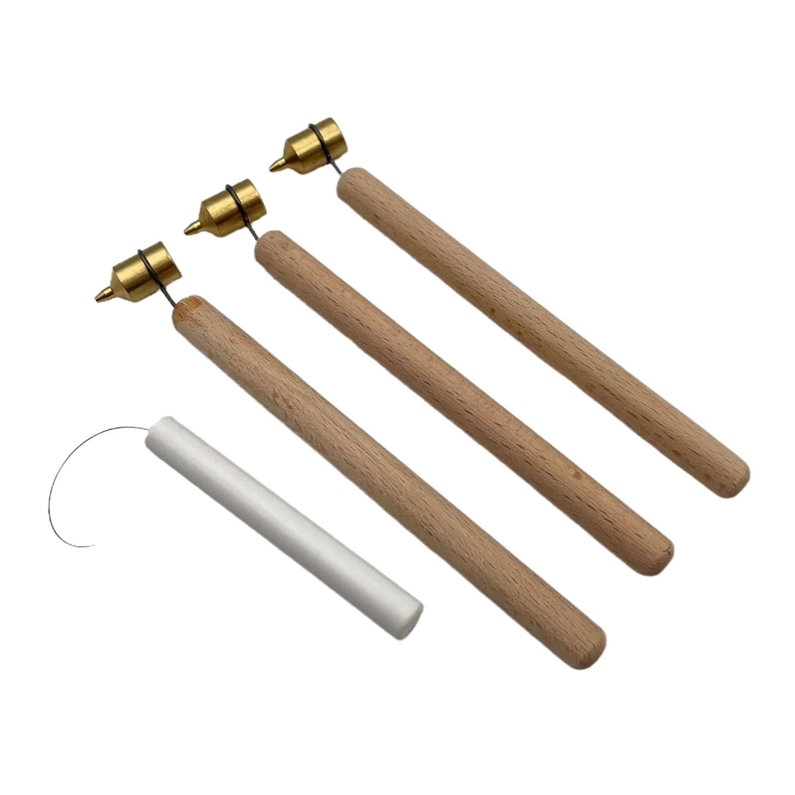 QccHieUs 3Pcs Fine Line Fluid Writer Paint Applicator Pens Stem Cleaning Tool for Marking