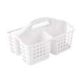 thumbnail image 3 of Cesta de ducha multifuncional, organizador de baño portátil, almacenamiento de artículos de limpieza Blanco, 3 of 9