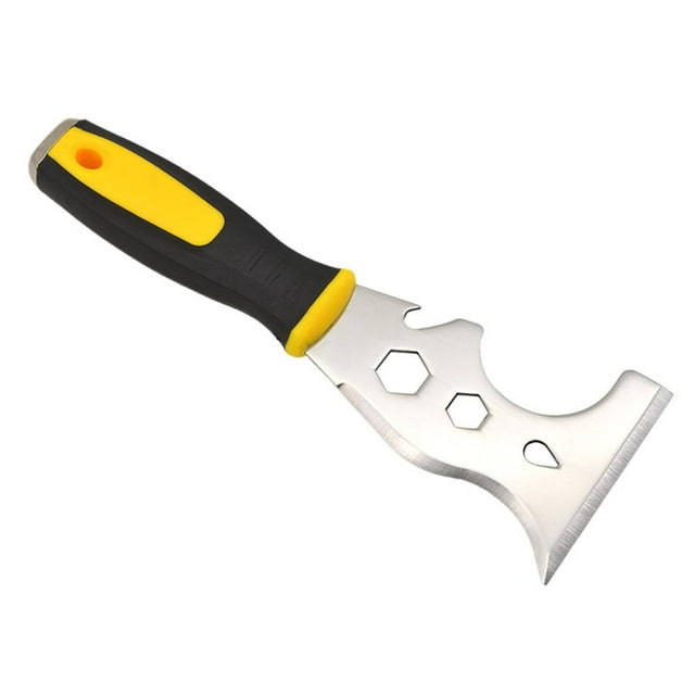 Herramienta de pintores de de masilla de pintura de acero inoxidable multifuncional para quitar A Baoblaze Raspador de masilla de pintura