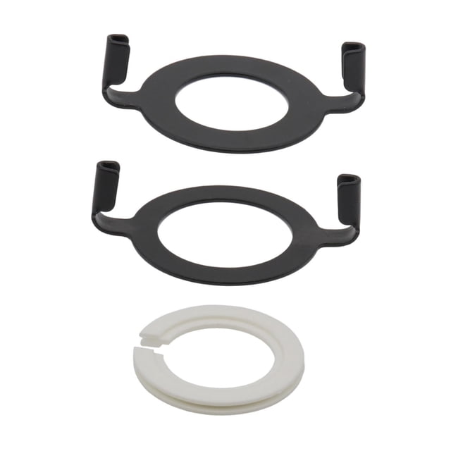 2pcs E27 Lámpara de zócalo Adaptador de silla de silla de silla para la base roscada Fácilmente Instalar Negro