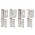 thumbnail image 3 of Stainless Steel Flag Hinge Set - Detachable Door Hinge for Household Furniture Hardware Accessories, 3 of 5