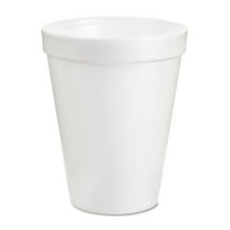 Foam Cups 6oz - 1000 Pack - White Disposable Cups for Hot & Cold Beverages - Polystyrene Insulated Cups - Office, Home, Parties - CFC-Free