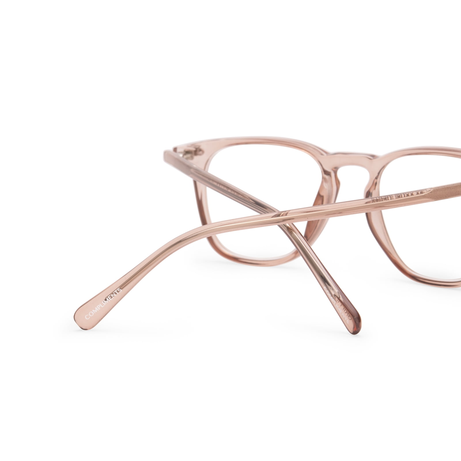 Compliments by DIFF Eyewear Griffin Blue Light Reading Glasses Vintage Crystal +1.5