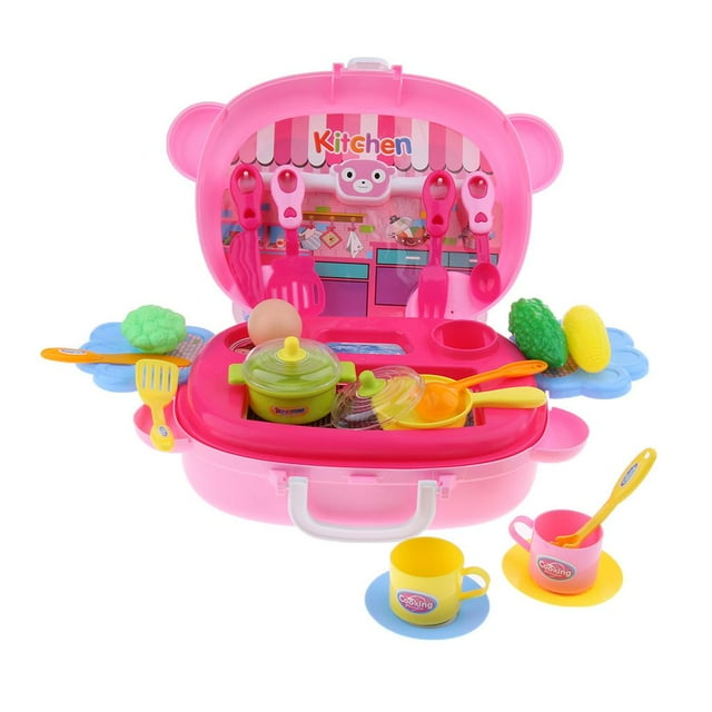 Juguete de Imitación Maleta de /Herramientas de Trabajo/Accesorios de Maquilje de Simución Juego de Pretender para Zulema Los niños interpretan juguetes