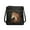Black-Horse Print, variant on Aztec Wolf Print Leather Purse for Women Crossbody Satchel Purse Hobo Bag with Zipper Front and Back Pockets, Sling Messenger Bag with Adjustable Strap, Yellow