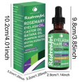 thumbnail image 4 of Rosemary Eyelash Hair Oil For Growth with Castor Oil Batana Oil Pumpkin Seed Oil Peppermint Oil Biotin Keratin, Multiple Hair Beneficial Ing, 4 of 5