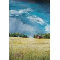 thumbnail image 2 of Redding, James 11x14 Black Ornate Wood Framed with Double Matting Museum Art Print Titled - Approaching Storm, 2 of 4
