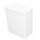 thumbnail image 4 of Caja de almacenamiento de plástico para escritorio, a prueba de polvo, con tapa abatible, soporte de plástico, etiquetas adhesivas, 12 x 7,8 x 14,6 cm (4,7 x 3 x 5,7 pulgadas)., 4 of 14