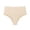 Beige, variant on CAIXIA Underwear Women No Show Ladies Panties Soft Breath High Waisted Briefs Bikini Panties