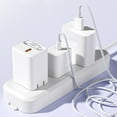 thumbnail image 3 of 40W Port USB C and A Wall Charger Block with Retractable Compact Fast Charging Adapter for Multiple Devices FCC Certified Universal Power, 3 of 3
