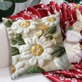 thumbnail image 4 of Hometravel Decorative Pillow Covers, Embroidery Style Throw Pillow Cases, Soft Home Accent Pieces for Sofa and Living Room, 4 of 6